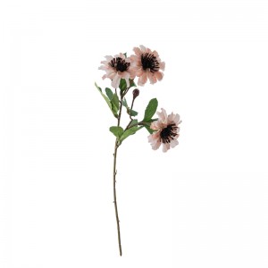 DY1-5919ხელოვნური ყვავილი ქრიზანთემა ახალი დიზაინი აბრეშუმის ყვავილები დეკორატიული ყვავილები და მცენარეები