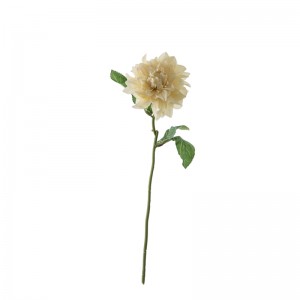 DY1-5970 Kunstig blomst Dahlia Fabrikkdirektesalg Blomsterveggbakgrunn Hage Bryllupsdekorasjon