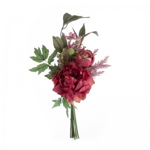 DY1-3811 Kytica umelých kvetovPivoňkaAstilbeLeafFactory Priamy predaj Darček na Valentína