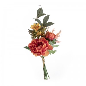 DY1-3811Buchet de flori artificialeBujorAstilbeFrunză Vânzare directă din fabrică Cadou de Ziua Îndrăgostiților