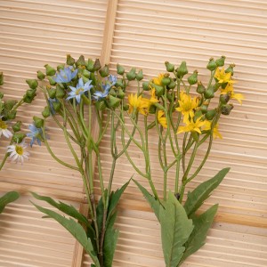 CL63565 Artipisyal nga Bulak Wild Chrysanthemum Barato nga Garden Wedding Dekorasyon