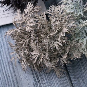 CL11502 ხელოვნური ყვავილის მცენარე Artemisia Factory პირდაპირი გაყიდვა წვეულების დეკორაცია