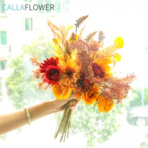 YC1061 Veleprodaja jeftini vjenčani ukrasi dobre kvalitete cvijeće vjenčanje umjetni božuri buket cvijeća