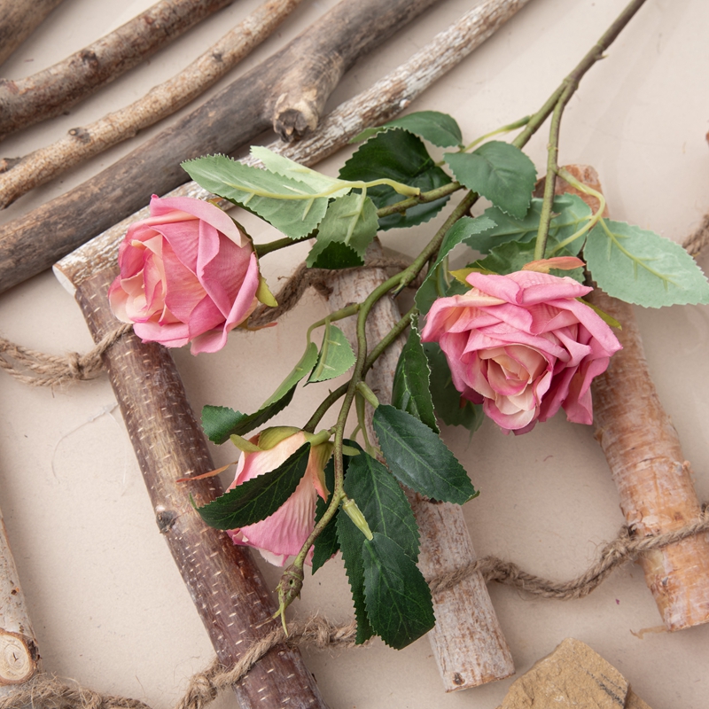MW43810 Sztuczny kwiat róży Wysokiej jakości materiały ślubne