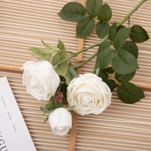 MW59606 Τεχνητό λουλούδι τριαντάφυλλο Υψηλής ποιότητας σκηνικό τοίχου λουλουδιών