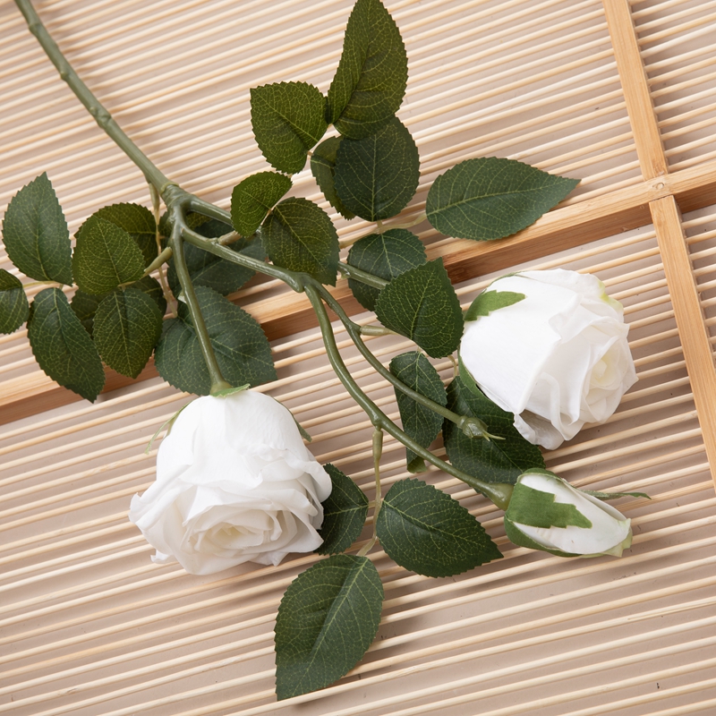 MW59608 Fleur artificielle Rose Décoration de mariage réaliste