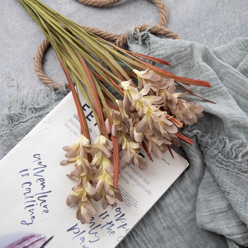 MW61547 Гладиолусын хиймэл цэцгийн баглаа Өндөр чанартай хуримын чимэглэл