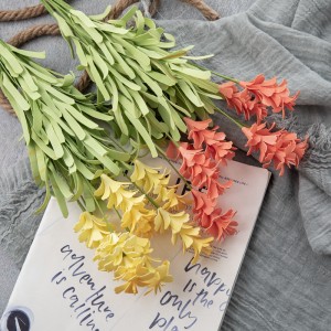 MW61552 인공 꽃 꽃다발 라벤더 고품질 정원 웨딩 장식
