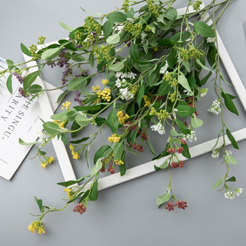 CL51525 Künstliche Blumenpflanze, grüner Blumenstrauß, Fabrik-Direktverkauf, festliche Dekorationen