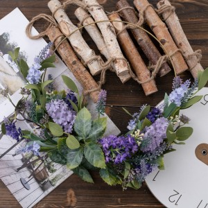 CL54525 Artificial Flower wreath Lavender Cheap Wedding Centerpieces