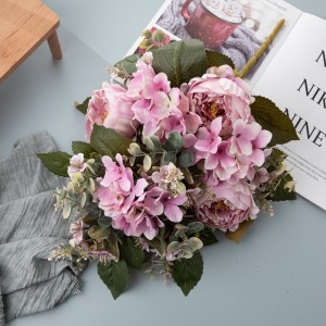 CL04503 Bouquet di fiori artificiali Peonia Vendita calda Decorazione di matrimoniu