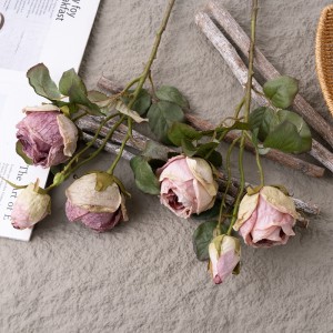 CL77515 مصنوعی پھول گلاب فیکٹری براہ راست فروخت پھول وال بیک ڈراپ
