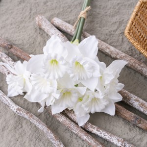 CL77522 Buchet de flori artificiale Narcise Vânzare directă din fabrică Floare decorativă