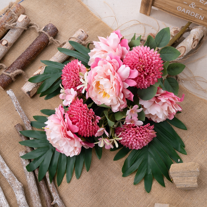 CL81504 Artificial Flower Bouquet Peony Hot Selling Wedding Decoration