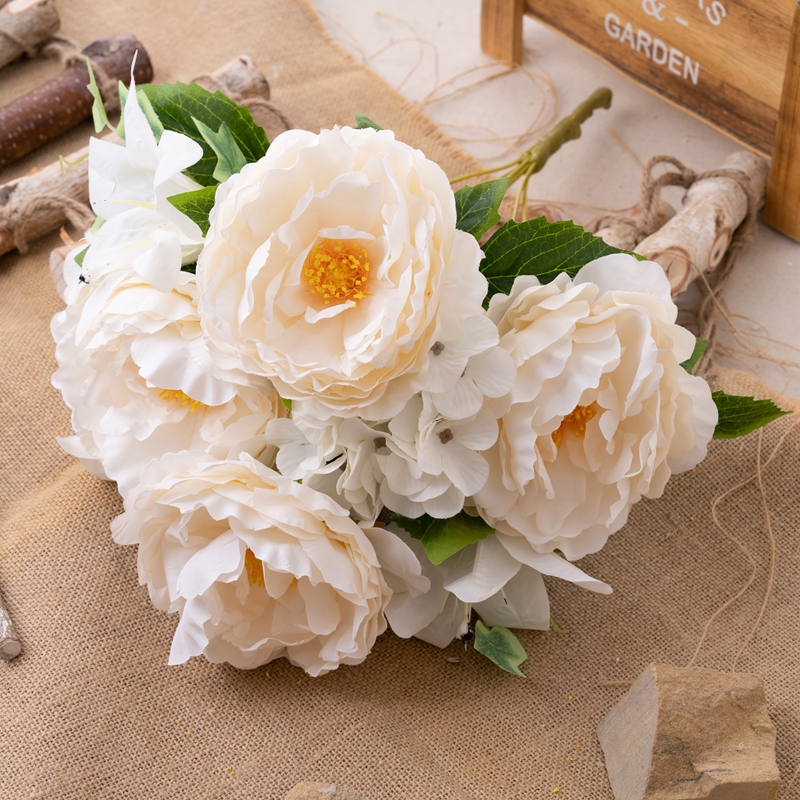 CL81506 Artificial Flower Bouquet Peony High quality Flower Wall Backdrop