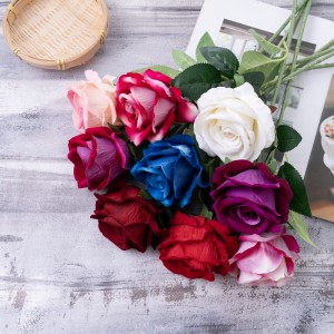 CL86508 कृत्रिम फूल गुलाब उच्च गुणस्तरको विवाह केन्द्रको टुक्रा