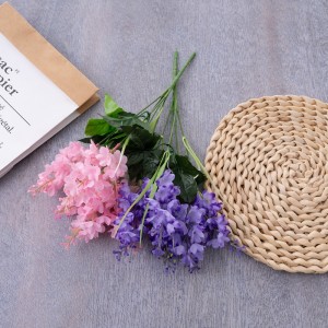 MW02515 Dirbtinių gėlių puokštė hiacintas karštai parduodama dekoratyvinė gėlė