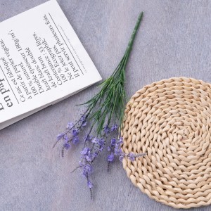 MW02517 Artificial Flower Bouquet Lavender ຄຸນະພາບສູງ Wedding Centerpieces