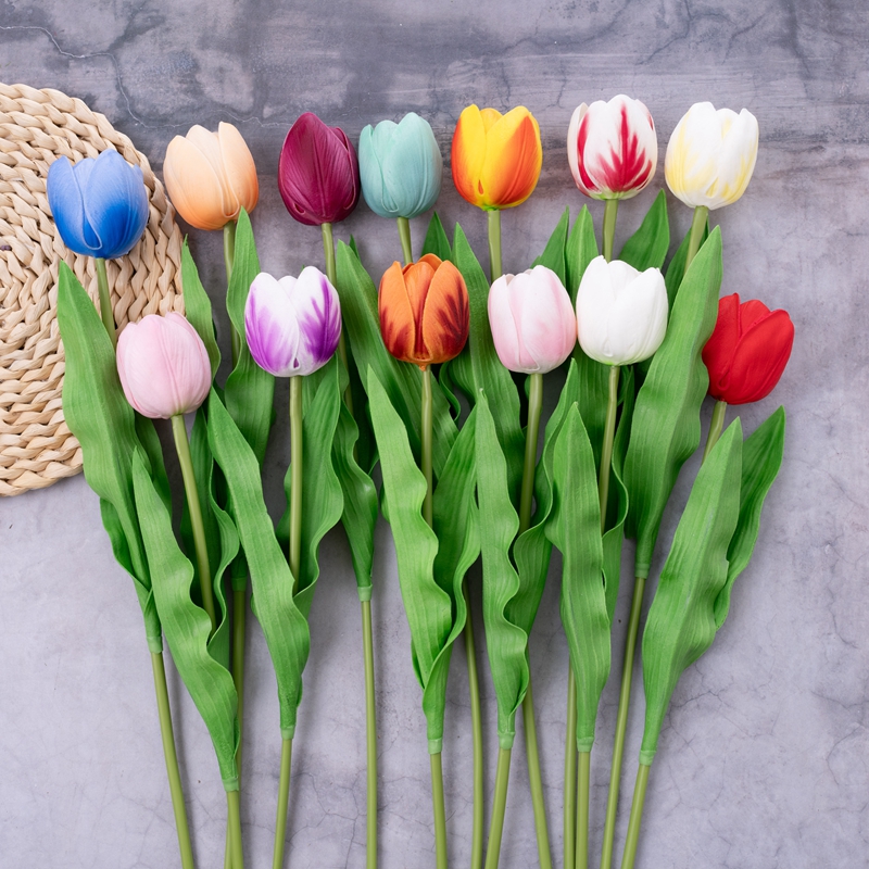 MW08520 Bunga Buatan Tulip Grosir Dekorasi Pernikahan
