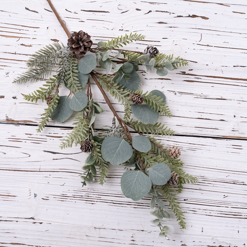 CL54616 Artificial Flower Christmas picks Pine Needle Wholesale Christmas Decoration
