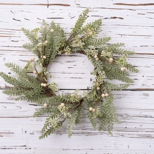 CL54618 Artipisyal nga Flower wreath Christmas wreath Hot Selling Garden Wedding Dekorasyon
