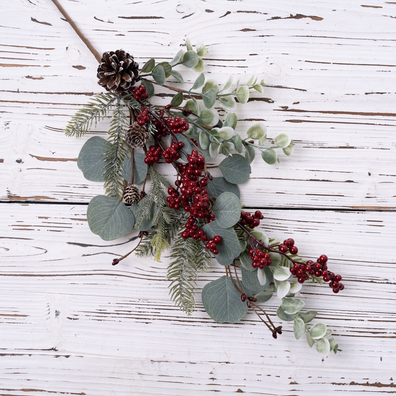 CL54622 Artificial Flower Berry Christmas berries High quality Decorative Flowers and Plants