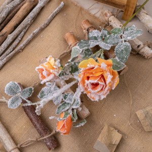 DY1-3082A פרח מלאכותי ורד קישוט חתונת גן באיכות גבוהה