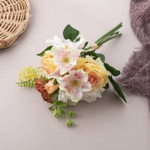 DY1-3247 Artificial Flower Bouquet Rose Popular Flower Backdrop