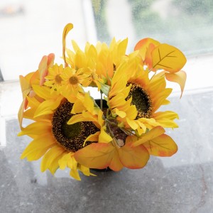 DY1-4031 Bonsai Sunflower Factory Direct Sale Wedding Centerpieces