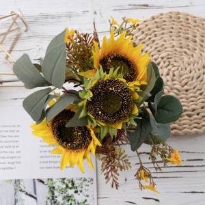 DY1-4033 Bonsai Sunflower Desain Anyar Dekorasi Pernikahan Taman