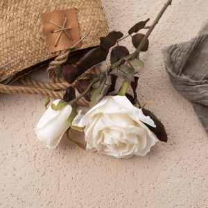 DY1-4373 कृत्रिम फूल गुलाब तातो बेच्ने फूल भित्ता पृष्ठभूमि