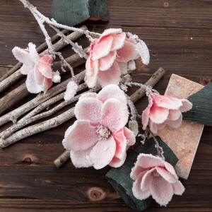 DY1-4573 Artificial Ruva Magnolia High quality Decorative Flower