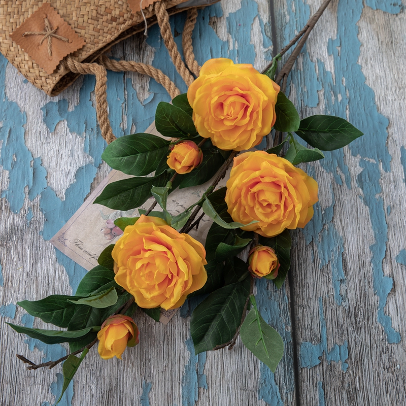 DY1-4621 Artificial Flower Rose Factory Shitje Direkte Dekoratë për festë