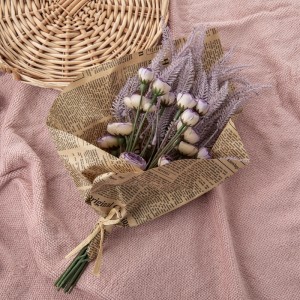 DY1-5219 Ανθοδέσμη με τεχνητά λουλούδια Ranunculus Δημοφιλές προμήθειες γάμου