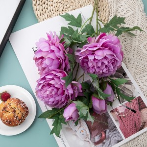 DY1-5381 Artificial Flower Peony Cheap Decorative Flowers and Plants