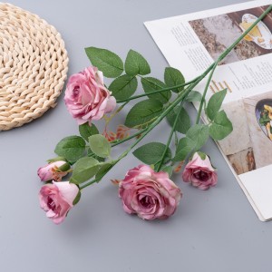 DY1-5562 Decorazione di nozze di vendita calda della rosa del fiore artificiale