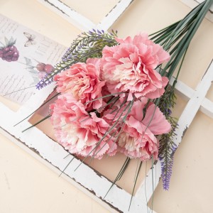 DY1-5674 Artipisyal na Bouquet ng Bulaklak Carnation Wholesale Garden Wedding Dekorasyon
