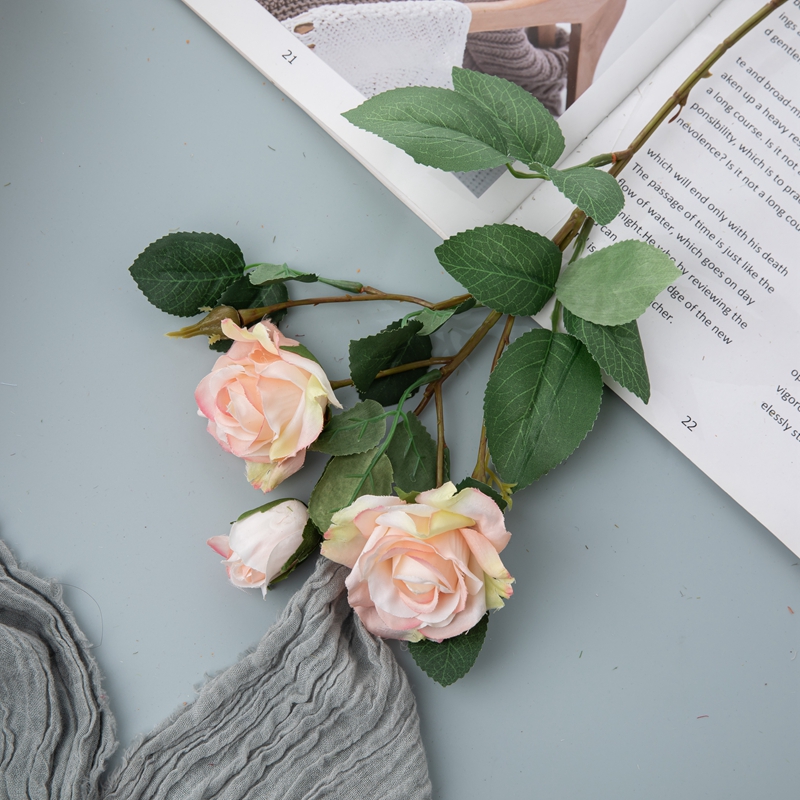 Phông nền hoa treo tường hoa hồng nhân tạo DY1-5718 chất lượng cao
