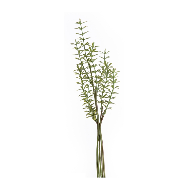 DY1-6212 Fulla de planta de flor artificial Nou disseny de flors i plantes decoratives