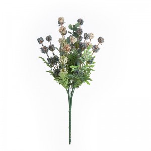 CL66508 Sztuczna roślina kwiatowa Kolczasta cebula Fabryka Sprzedaż bezpośrednia Dekoracje świąteczne