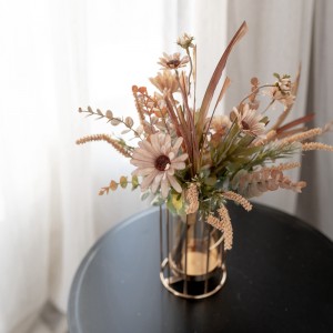 CF01024 Kunstig blomsterbuket Chrysanthemum Factory Direkte salg Bryllupscenterstykker