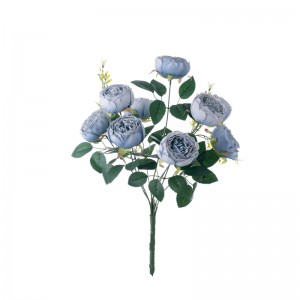 MW07504 Ramo de flores artificiales Peonía Fondo de parede de flores de alta calidade