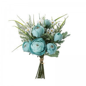 DY1-3619 Bouquet di fiori artificiali Ranunculus Centrotavola di matrimoniu di alta qualità