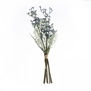 DY1-6081 Лист од растение со вештачко цвеќе Висококвалитетна градинарска свадбена декорација