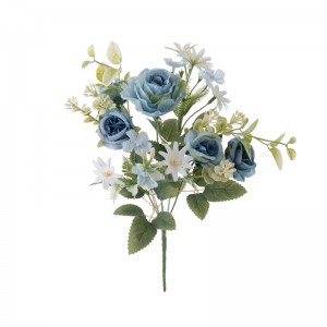 MW55747 Букет от изкуствени цветя Роза Евтини празнични декорации