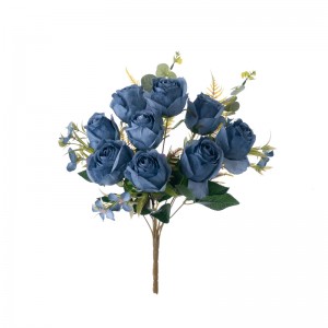 MW31503 Buket umjetnog cvijeća ruža Realistični vjenčani središnji komadi