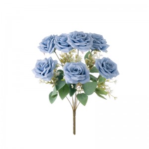 MW31511 Букет од вештачко цвеќе роза Популарен подарок за Денот на вљубените