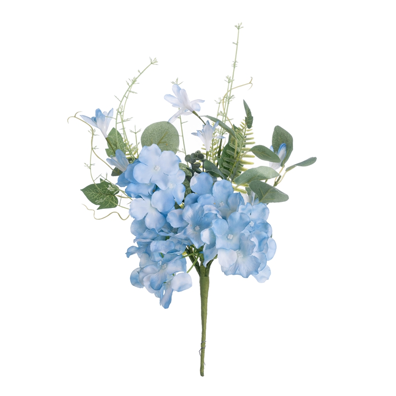 CL54539 Mākslīgie ziedi Hortenzija Reālistiski dekoratīvi ziedi Dekoratīvie ziedi un augi