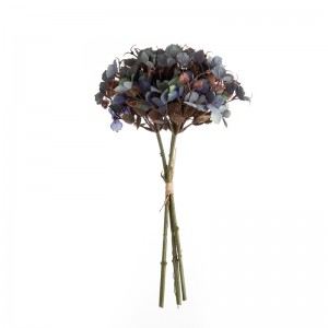 CL51505 Buqetë me lule artificiale Lulëzimi i rrushit me dizajn të ri Qendër dasmash