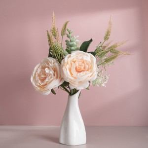 CF01134 Bouquet de roses artificielles nouveau Design décoration de jardin de mariage cadeau de saint valentin